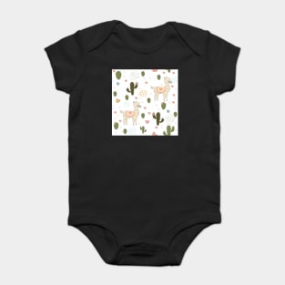 Llamas Baby Bodysuit